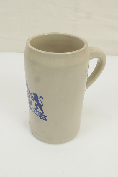 #1 Stone jug Kronenbräu jug Lüneburg 1L antique vintage