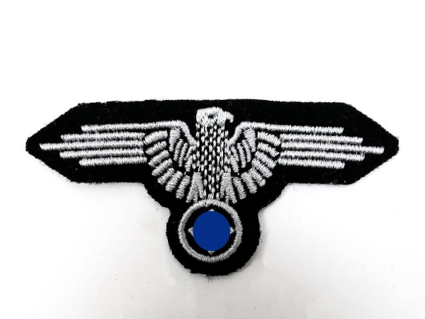 Badge Waffen SS sleeve eagle machine embroidered for field blouse