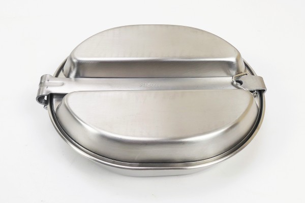 US Army WW2 dinnerware cookware canteen new stainless steel