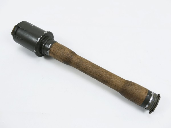 WK1 M16 Deco Hand Grenade made of wood / metal WK1 Antique HEAVY !
