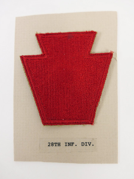 Original US ARMY WW2 Infantry Division Badge Patch - 28th Infantry Division Badge