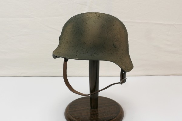 Wehrmacht camouflage steel helmet M35 M40 Rauhtarn camouflage helmet Gr.57/58 #22
