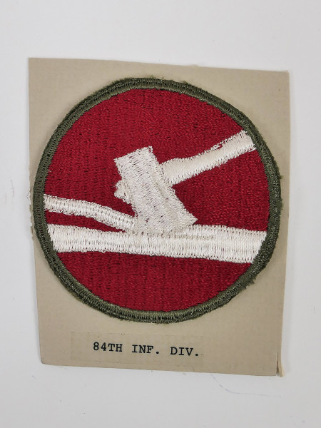 Original US ARMY WW2 Infantry Division Badge Patch - 84th Infantry Division Badge
