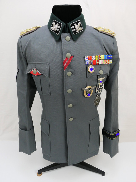 Uniform Waffen SS gabardine field blouse SS Obergruppenführer Sepp Dietrich Leibstandarte A.H.
