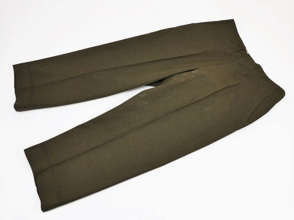 Original US M1945 Field Trousers Trousers Field wool Serge OD33 18OZ with measurements - W38/L31 Dated 1952