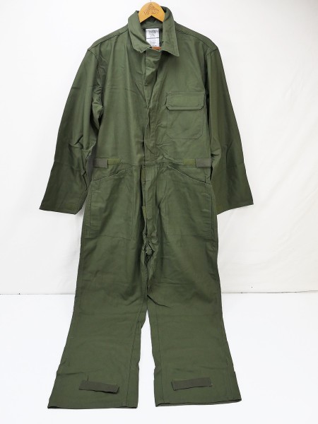 US Army Coveralls Men's Cotton Sateen Mechanic Suit Size Large 1994 Top