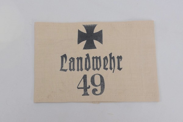 WK1 Armband 49th Landwehr - Division