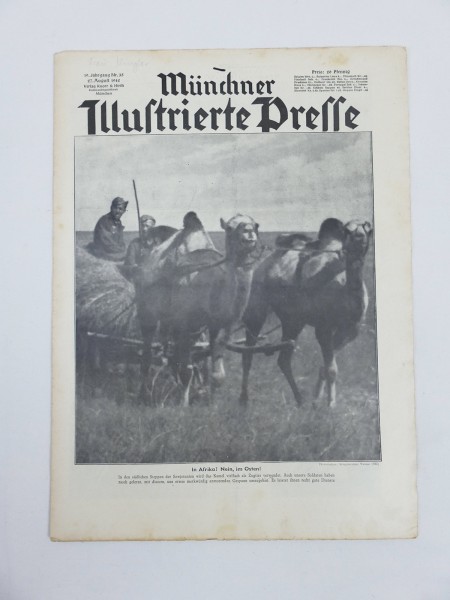 Munich Magazine Illustrated Press Newspaper JG19/No.35 Issue 27 August 1942