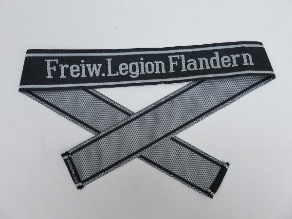 Wehrmacht Elite BEVO Sleeve Band Volunteer Legion FLANDERN Sleeve Stripes
