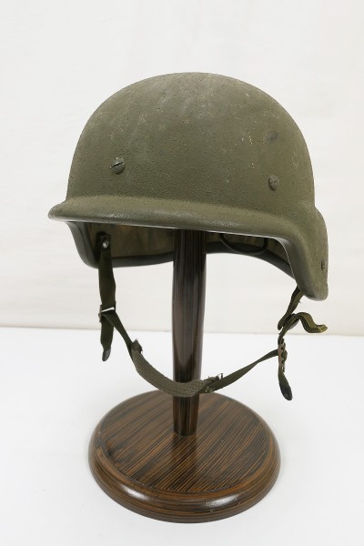 #49 US ARMY PASGT Combat Helmet Original Combat Helmet Size Small with Desert Helmet Cover