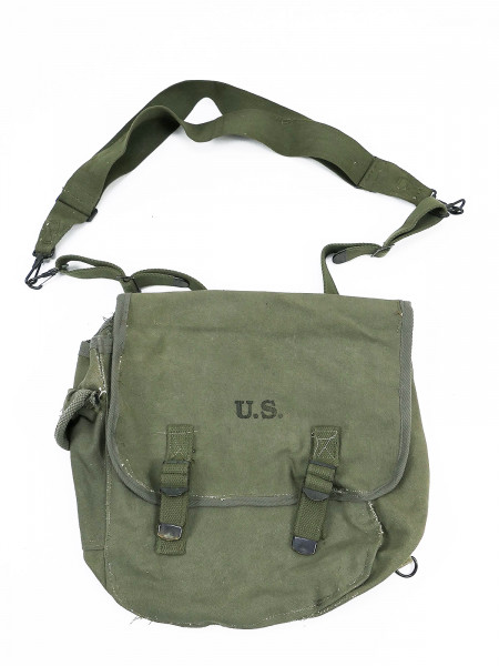 Single piece MUSETTE BAG combat bag paratrooper bag with carrying strap paratrooper