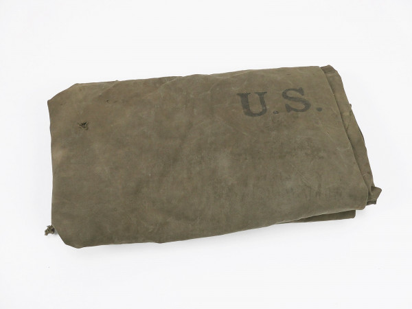 Original US Army WW2 tent tarpaulin tent shelter canvas 1944 *stronger used*