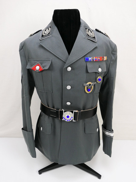 Uniform ensemble service coat Reichsführer SS after Heinrich Himmler