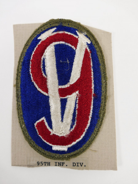 Original US ARMY WW2 Infantry Division Badge Patch - 95th Infantry Division Badge