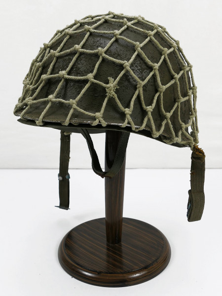 US ARMY Type WW2 M1 steel helmet helmet + liner chinstrap + helmet net