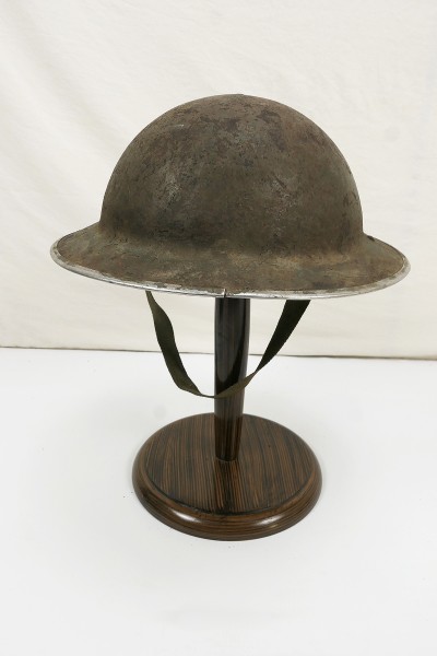 Original WW2 plate helmet English Brodie steel helmet British Army #25