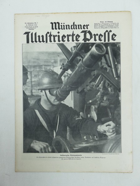 Munich Magazine Illustrated Press Newspaper JG.20/No.7 Issue 18 February 1943
