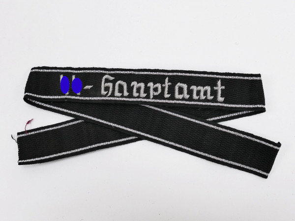 SS sleeve band SS HAUPTAMT for officers Hand stitched