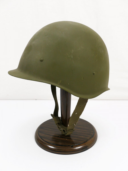 Red Army Russian steel helmet with inner lining and chin strap Russia