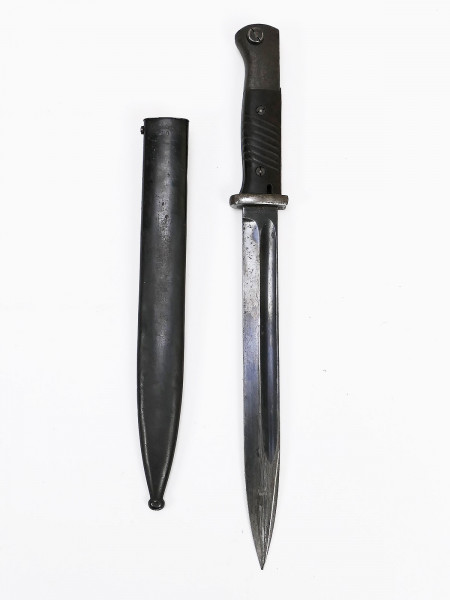 Wehrmacht bayonet M84/98 K98 / sidearm Hörster 1940 with scabbard