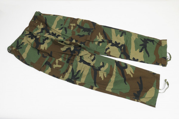 US Army Field Trousers Combat Trousers Camouflage Woodland 1988 - Medium Regular