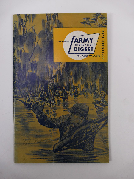 US ARMY Information Digest Magazine Magazine NAM Vietnam September 1960