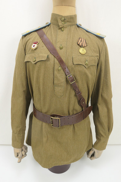 Russian uniform ensemble of the air force with belt belts awards Russia Red Army