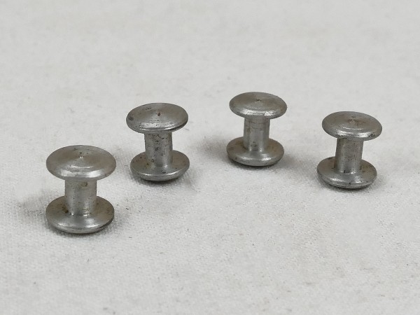 1x original metal rivet for service glass binoculars strap / also for steel helmet chin strap