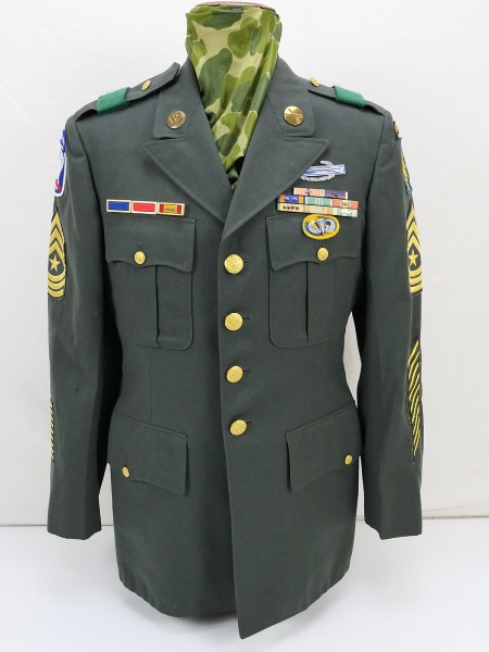 USMC MENS DRESS COAT POLY/WOOL GABARDINE - General