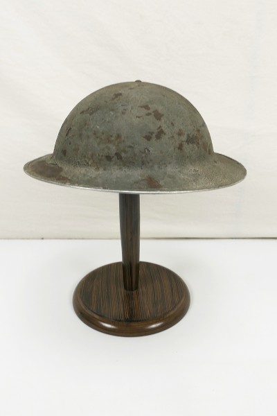 Original WW2 plate helmet English Brodie steel helmet British Army #12