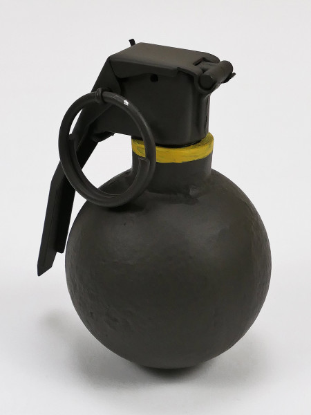 Vintage US ARMY Vietnam DEKO M67 Baseball Grenade Hand Grenade Metal Grenade