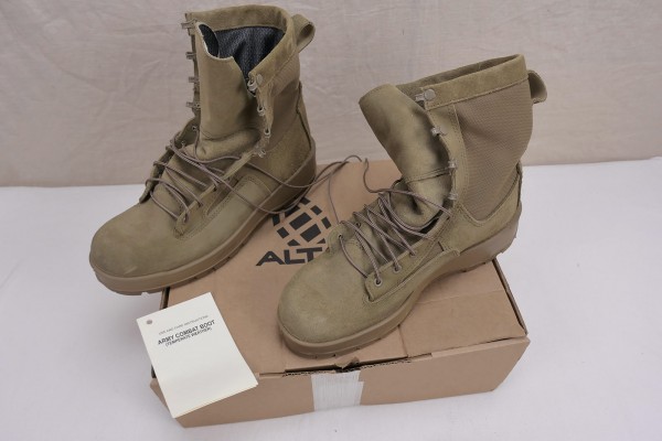 US Army Combat Boots Temperate Weather Coyote Combat Boots Outdoor Gr.11R