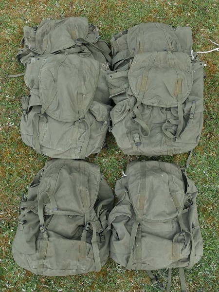 Type US ARMY WW2 Mountain Troops Backpack + Frame / Backpack & Frame