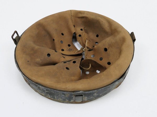 #124/ Wehrmacht steel helmet lining ANTIK interior M35 M40 M42 (55/62) 1942