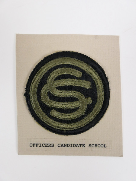 Original US ARMY WW2 Badge Officers Candidate School Patch U.S. Command / Special Units