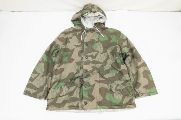 #T Wehrmacht winter reversible jacket reversible parka reversible jacket parka splinter camouflage white size I