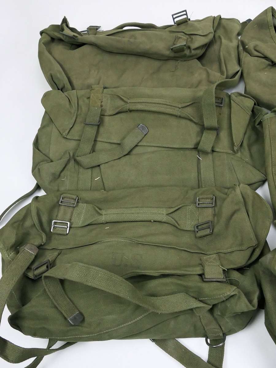 1x US Army combat bag Pack Field Cargo M-1945 with slight