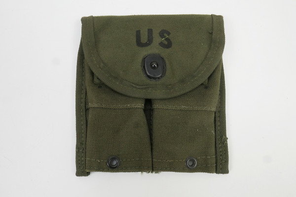 #2 Original US ARMY Vietnam M1 Carbine magazine pouch canvas double magazine pouch