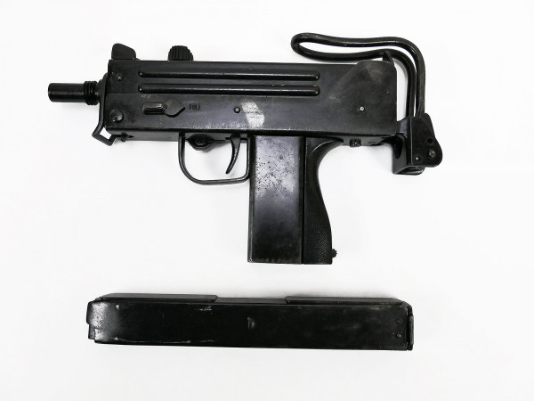 Single piece DENIX MP Ingram Mac-11 M-11 9mm with magazine and shoulder stock