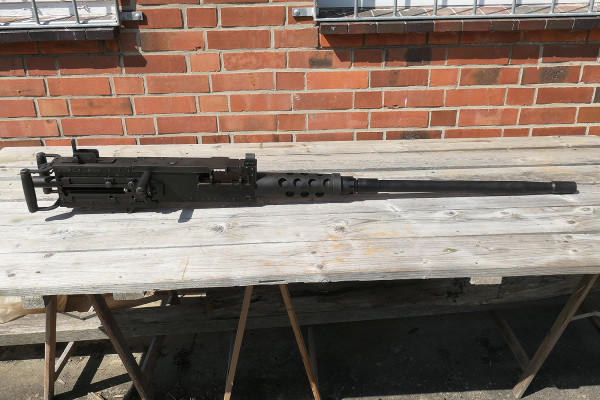 #1 Browning Machine Gun MG Cal. 50 M2 - Model - 1:1 Reproduction barrel dismountable