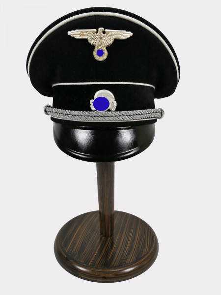 General SS peaked cap officer RZM size 58 Premium museum piece