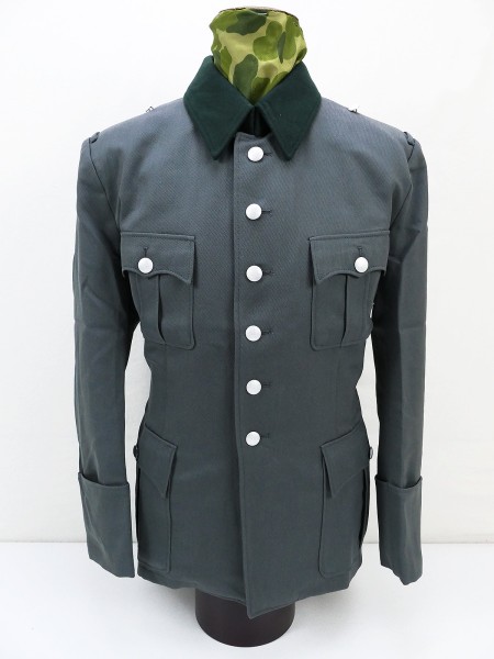 Wehrmacht M36 officer's gabardine field blouse with gauntlets uniform officer with size selection
