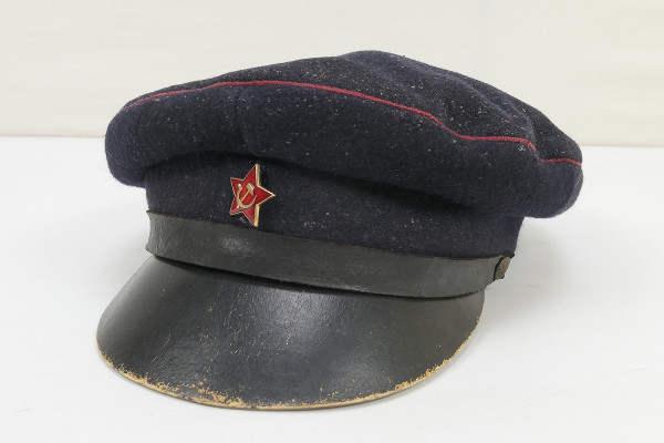 Russian WW2 partisan peaked cap original size 55 Red Army from collection liquidation