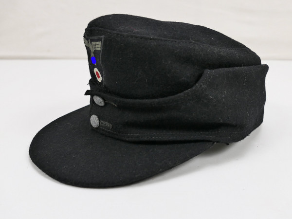 Wehrmacht M43 Panzer field cap armored cap with trapeze effects Baschlik cap size 57