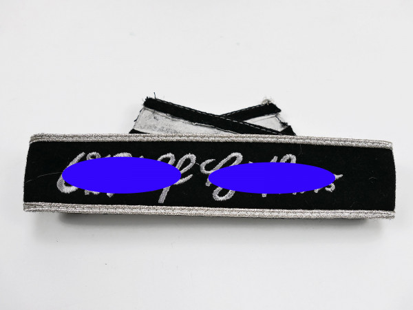 Waffen SS sleeve band A.H. Leibstandarte LAH Mannschaften for the guard coat