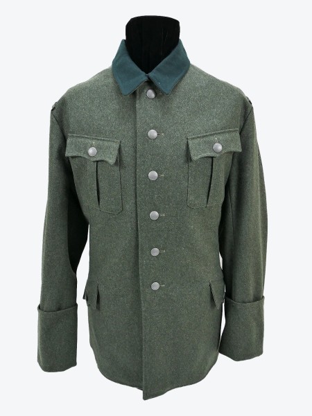 Wehrmacht M36 officer's field blouse uniform with gauntlets