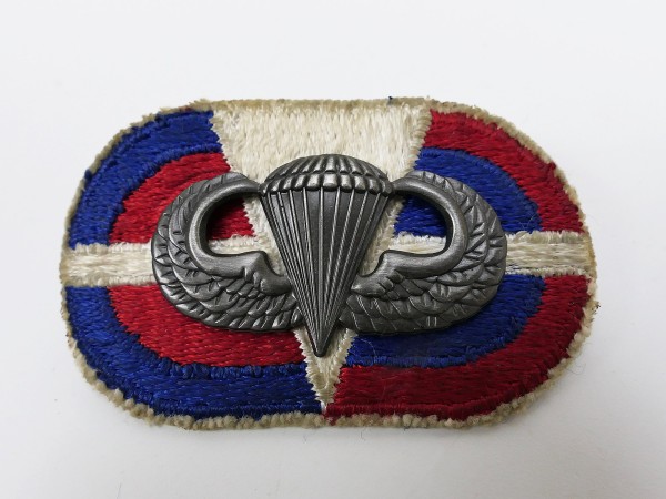 US Airborne Jump Wing oval - Parachute badge paratrooper badge jumpers badge