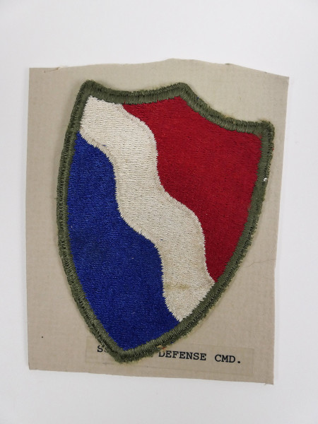 Original US ARMY WW2 Badge Southern Defense Command Patch U.S. Command / Special Units