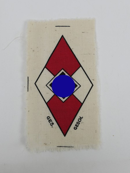 Original armband / blank Hitler Youth HJ unfinished tailor stock