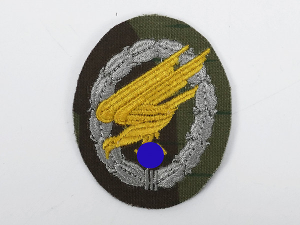 Paratrooper badge embroidered for splinter camouflage bone bag paratrooper